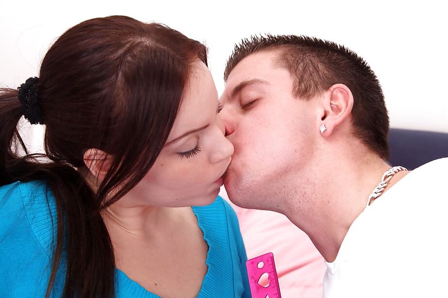 16P Red-haired teen with huge bristols Lara G gets cum right in her sweet cunt