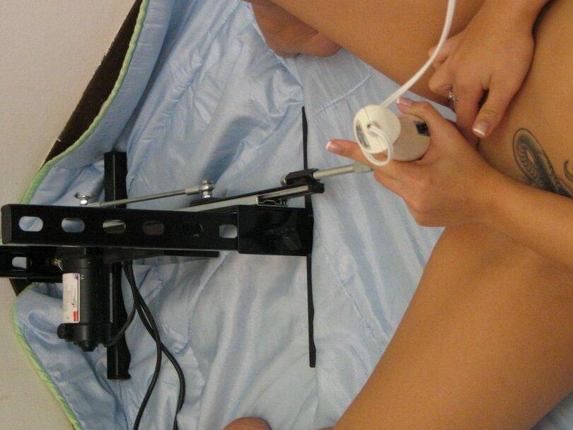 15P Máquina de Vibrador Sexo Gianna força a máquina de vibrador