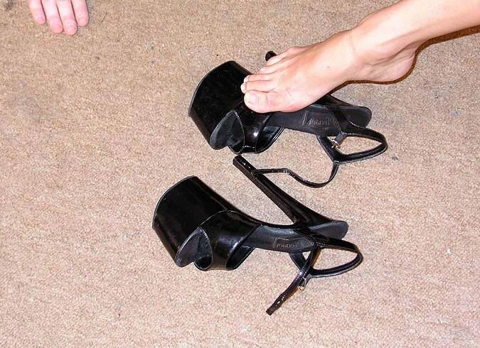 12P Foot Divas Um ihre Fersen zu bedienen
