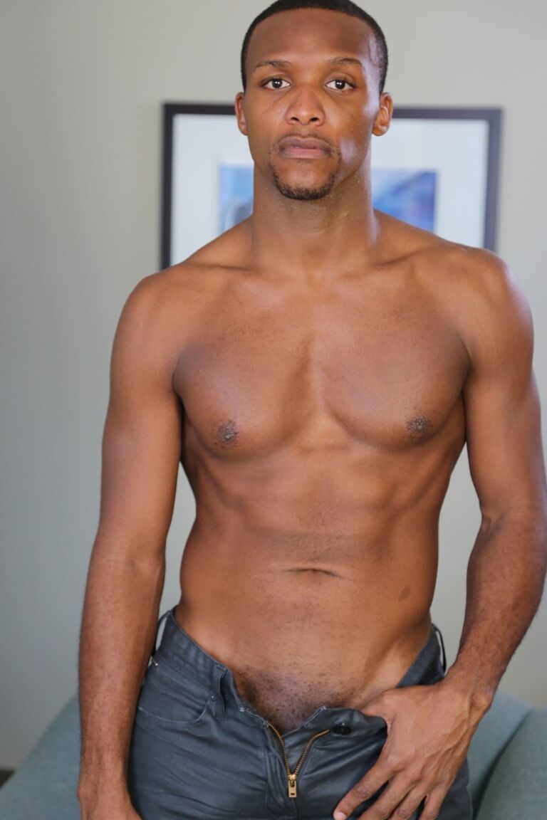 21P Sexy schwarze Kerle Damian Brooks, XL