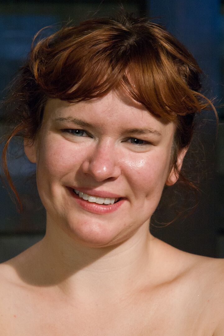 17P Restrained redhead Claire Robbins tastes cum after being used as a fuck toy