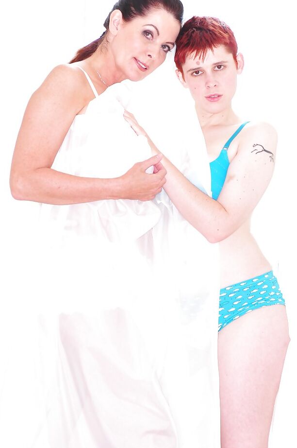 16P Magdalene St. Michaels & Lily Cade stripping and kissing each other