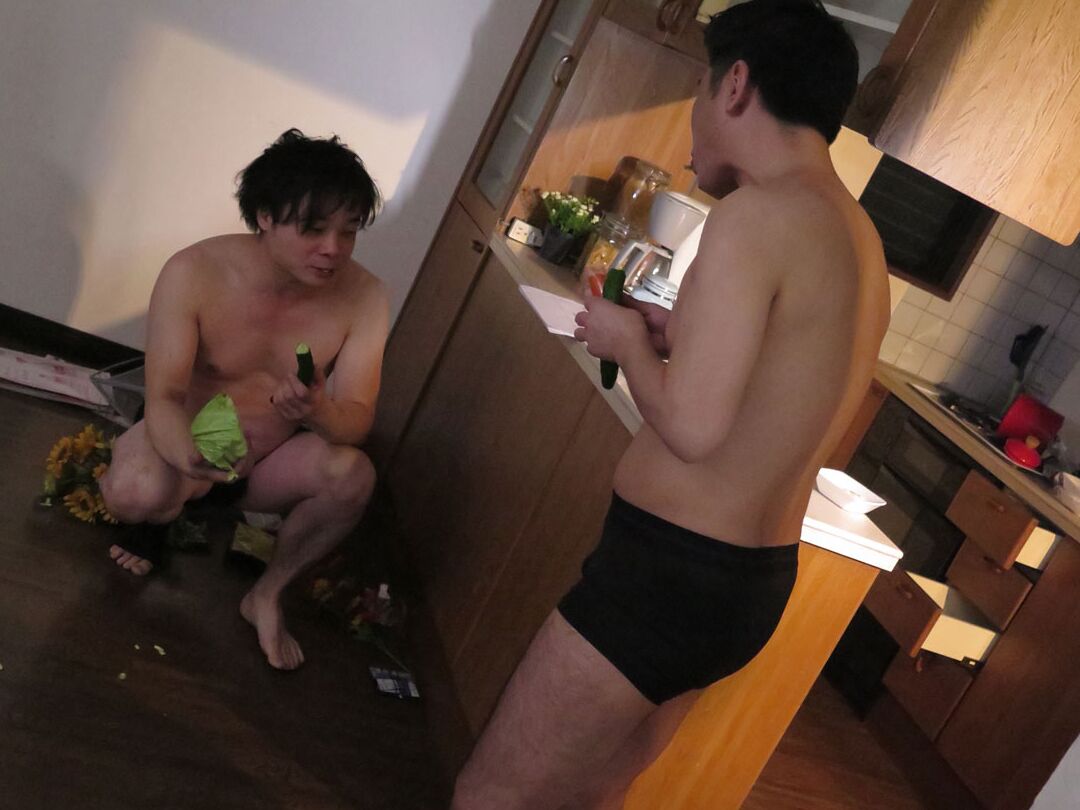 21P Big titted Japanese babe Sara Saijyo gets dominated & fucked in an MMF 3some