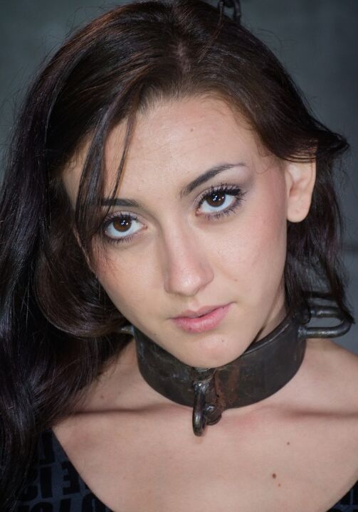 16P Helpless teen Mandy Muse is humiliated while restrained in a dungeon