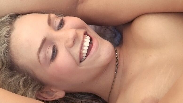 16P Beautiful females Mia Malkova & Malena Morgan kiss in a pool before a 69