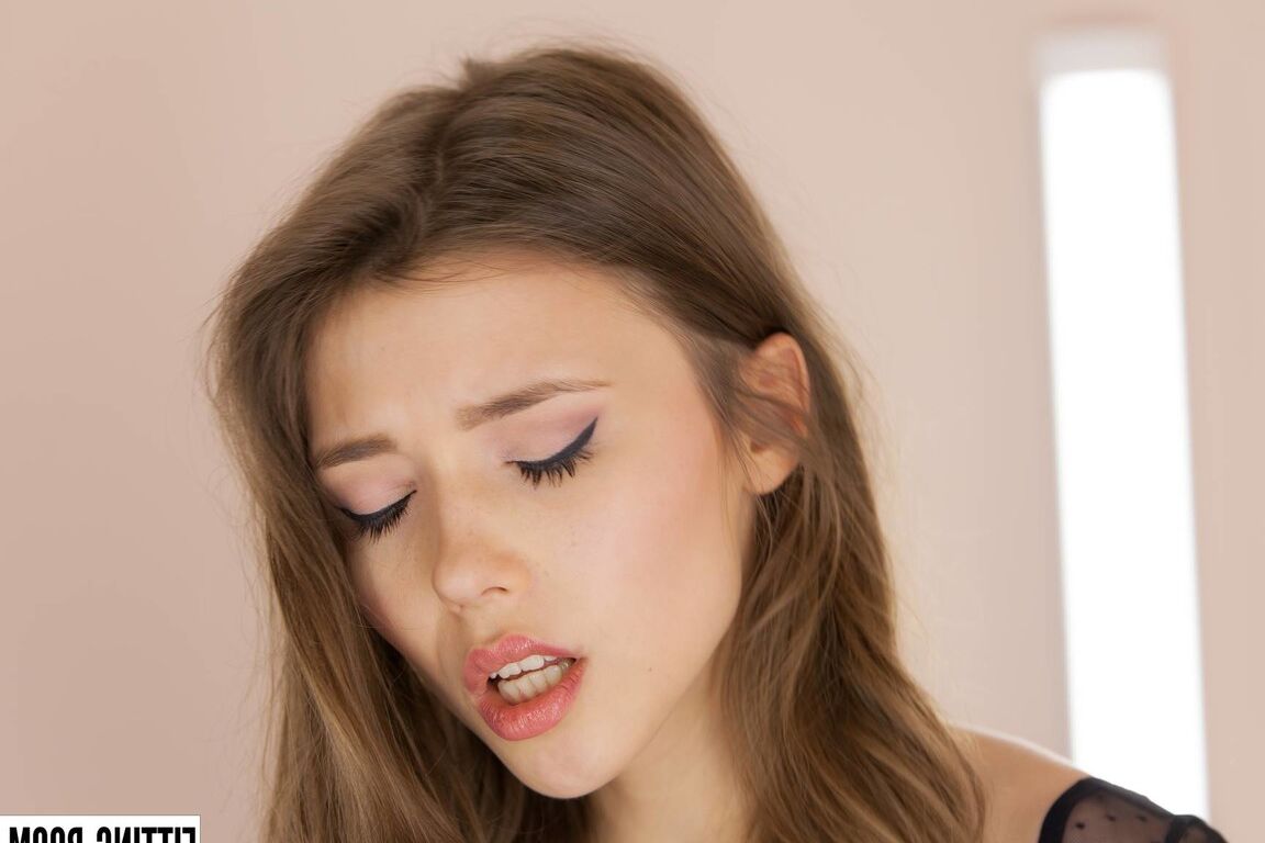 11P Beautiful young girl Mila Azul finger fucks while in a fitting room