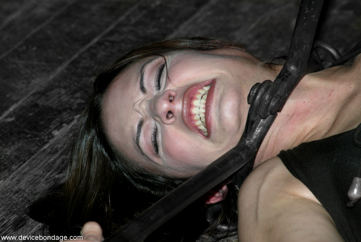 21P Pink haired slave Cherry Torn and Amber Rayne get tortured by their master