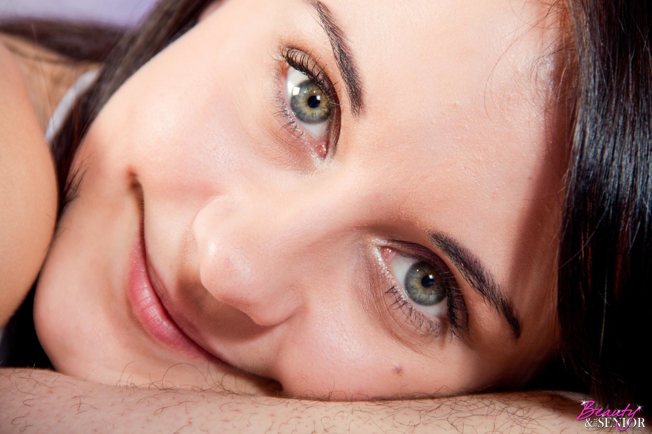 17P Young girl sucks and fucks an old man after finding him sound asleep