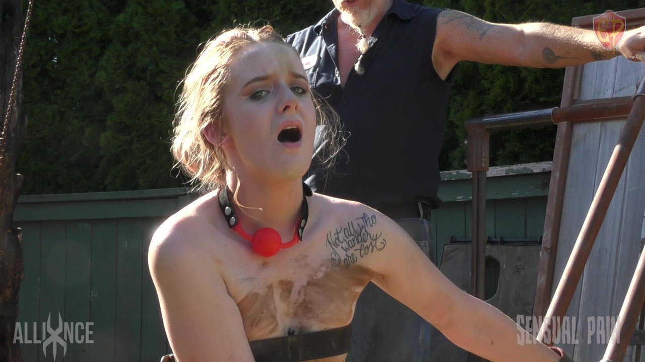 14P Slave Jess has joined us for another installment of pain and suffering here at