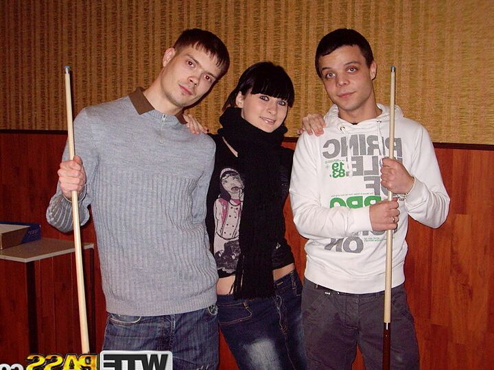 16P Brunette amateur Vika wanders about her hometown teasing one boy after another