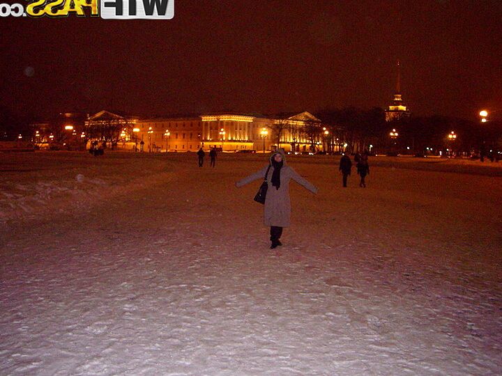 16P Brunette amateur Vika wanders about her hometown teasing one boy after another