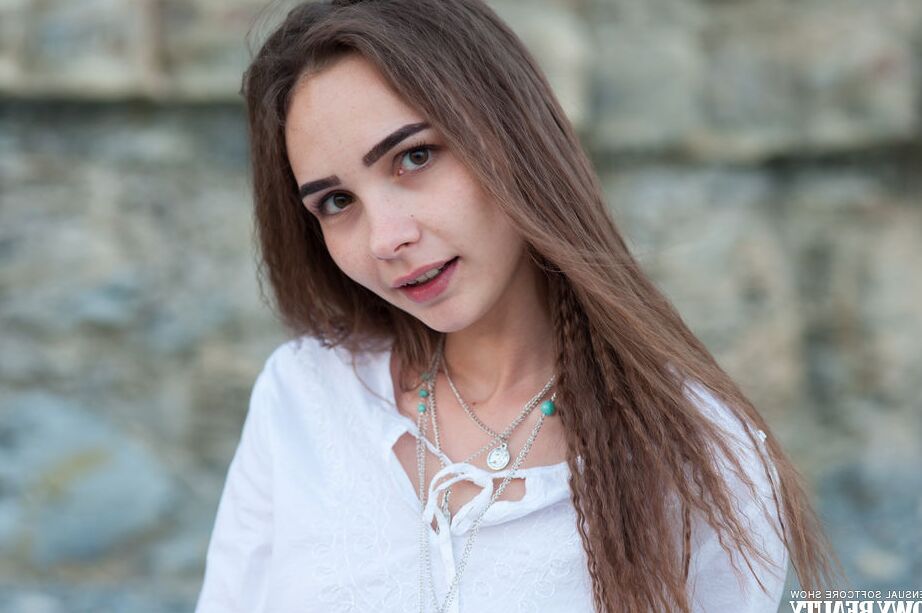 20P If you are looking for the perfect brunette girl, this girl is definitely
