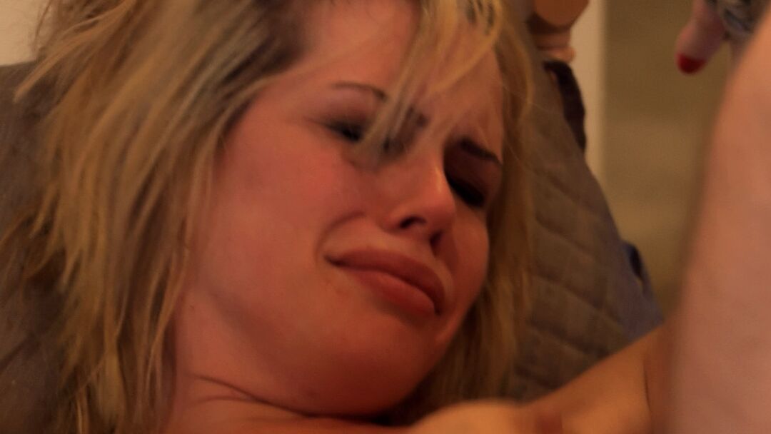 21P Tied up slut Tara Lynn Foxx gets her cunt fingered and dicked roughly