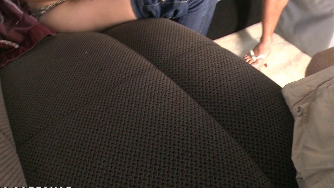 21P Adorable American Aria Rae	gets fucked by a handsome stranger in a van