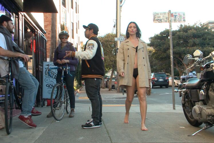 15P Slave Wenona is made to walk the filthy streets in broad daylight Directed by