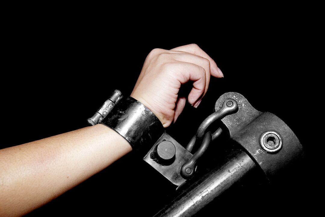 17P Asian hottie DragonLily gets tortured by her master while in metal bondage