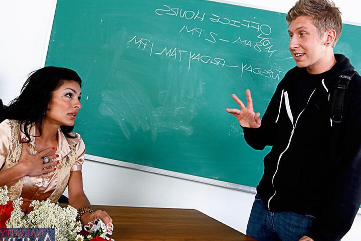 14P Ms Pele gives one of her students a memorable lesson in how to properly fuck