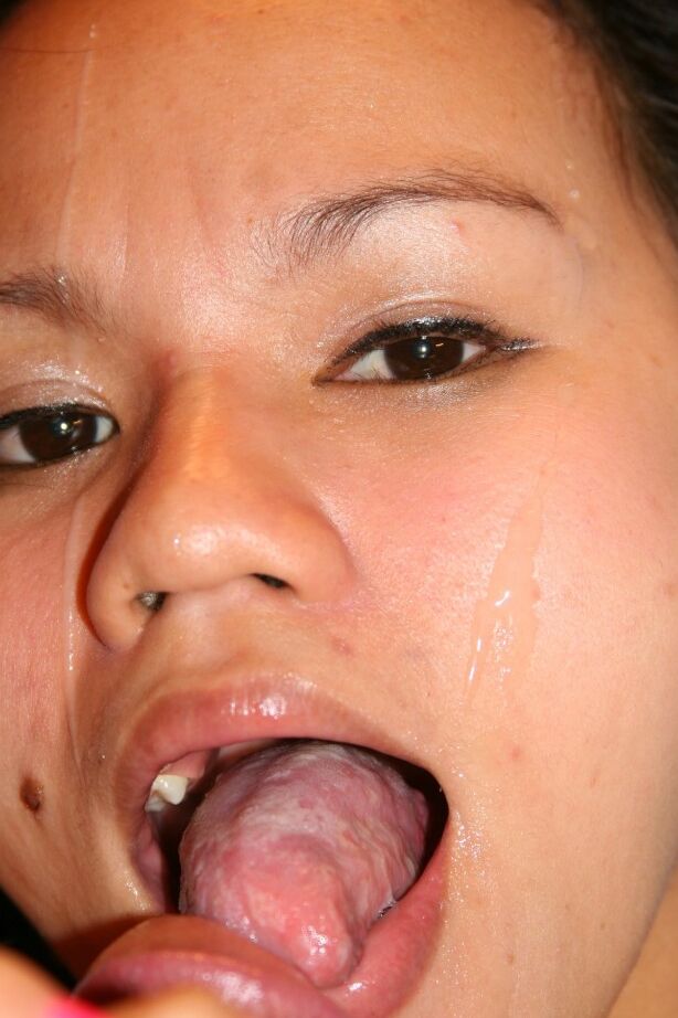 17P LBFM licks a long cock after parking her shaved cunt atop it and riding it