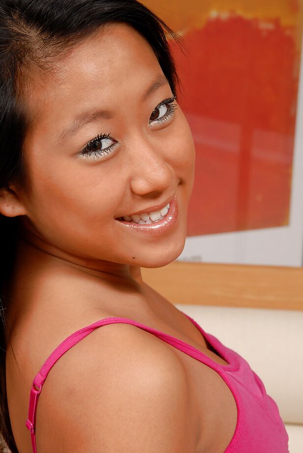 16P Cute Asian first timer Tinah showing of her perfect small tits