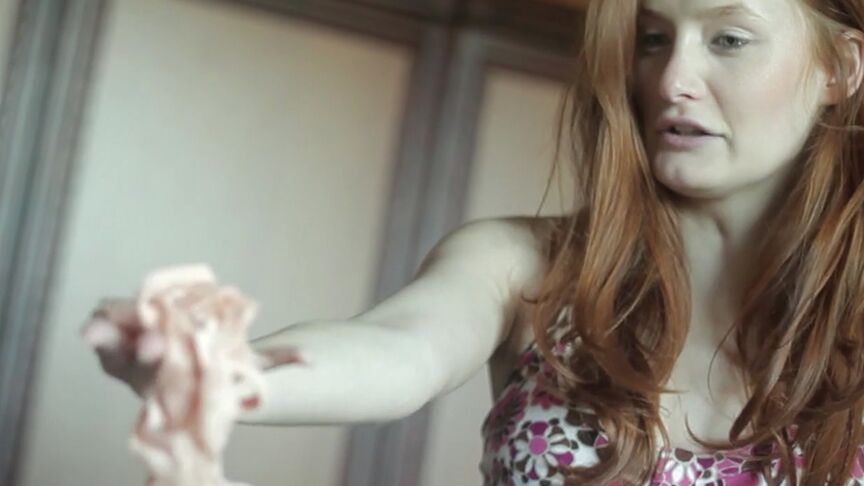 12P Sex Art Denisa Heaven, Iwia Una pelirroja europea glamorosa