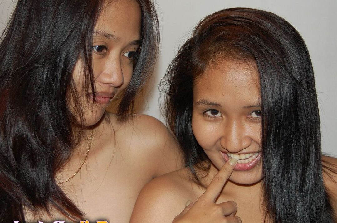 12P Young Asian girls Mika and Jehhan tag team a foreigner during a threesome