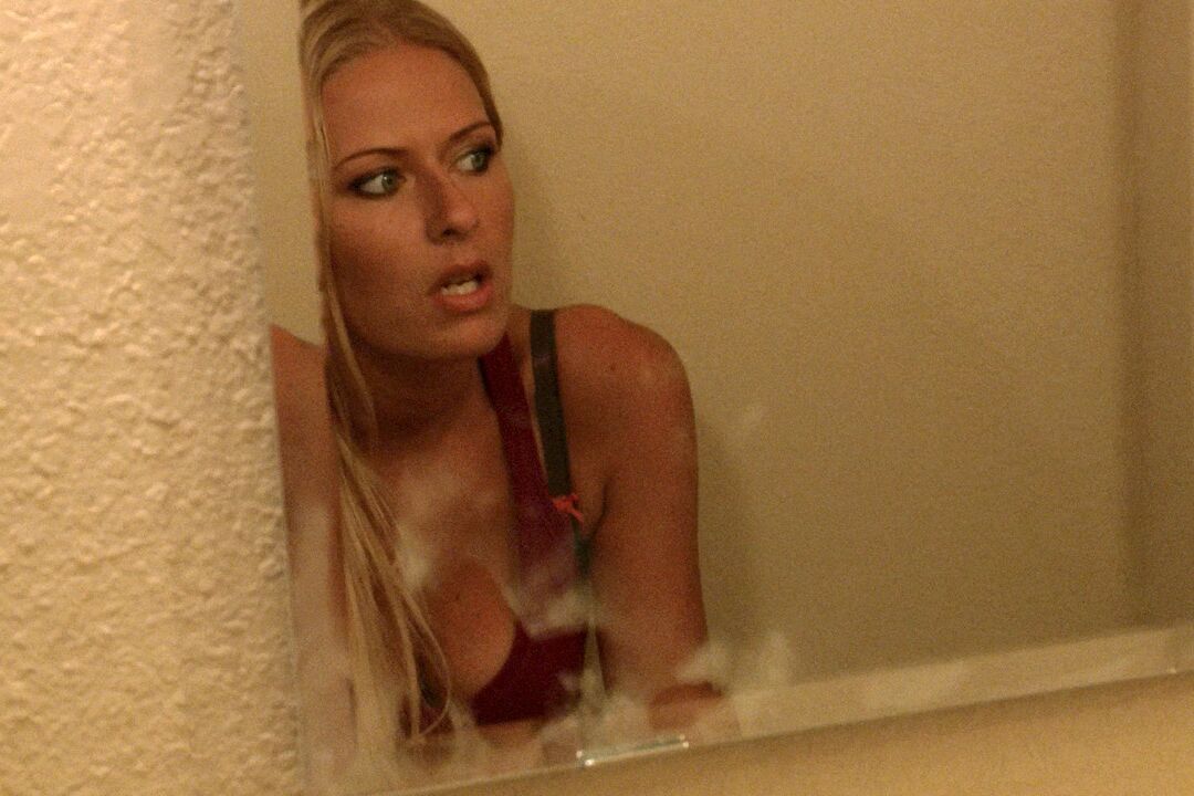 17P Blonde chick is tied up and made to suck cock during a home invasion