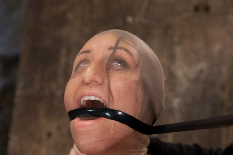 10P Rilynn is trained to suck cock right and then bound into a strict hogtie by