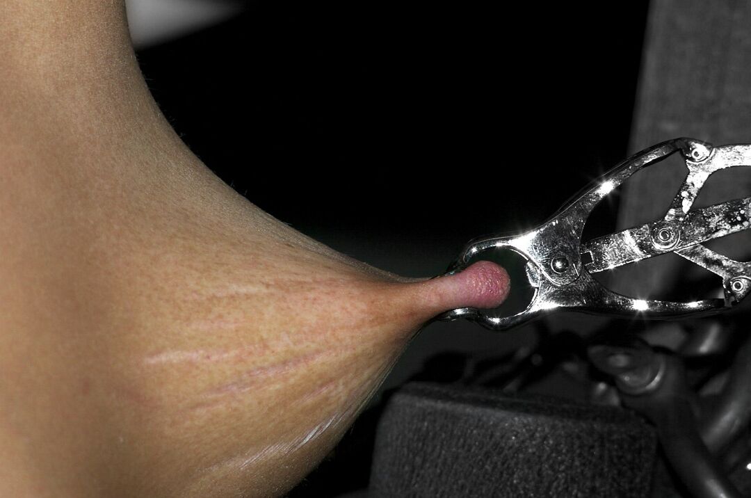 20P Brunette girl with small tits Ariel X gets tied up and abused in a dungeon