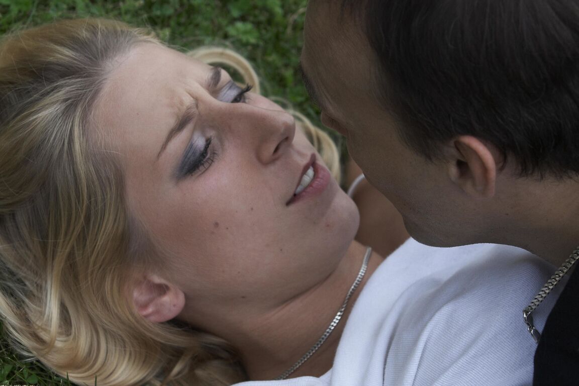 17P Blindfolded & tied up Caroline Fox gets whipped and face fucked outdoors