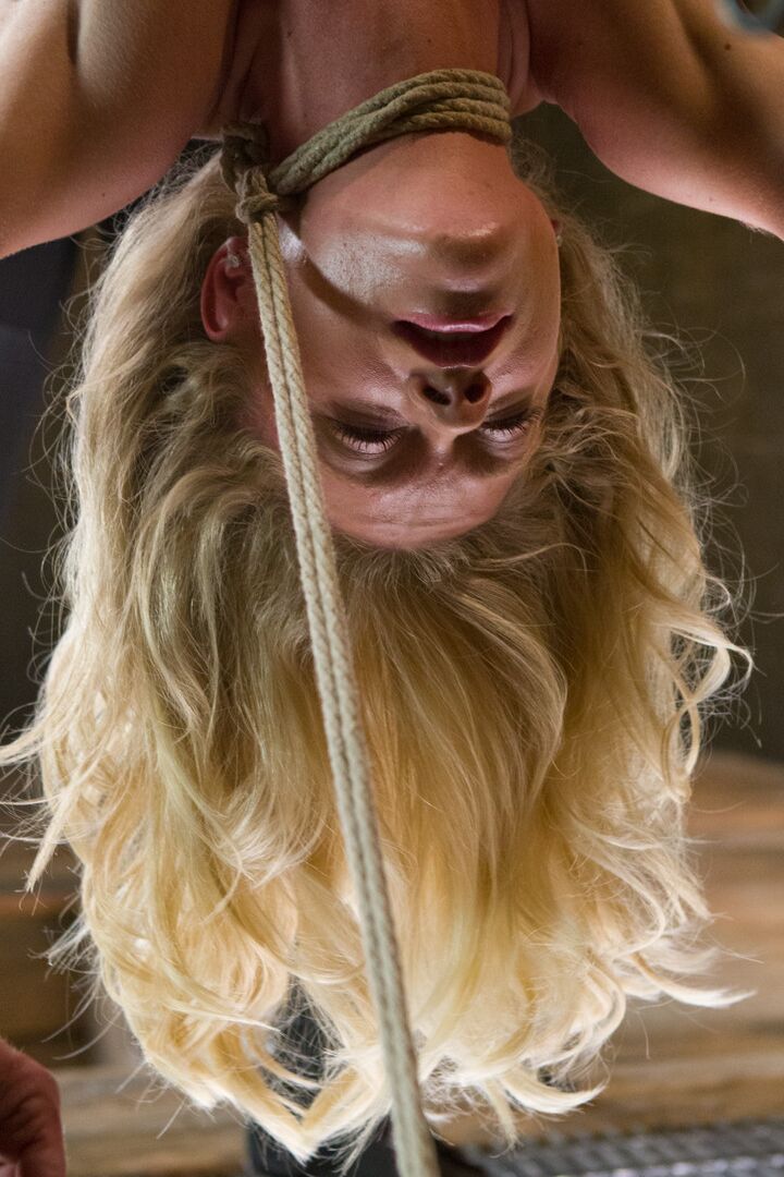 21P Hogtied Bella Bends, Claire Adams