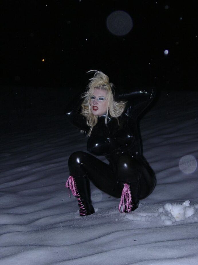 16P Seins en Caoutchouc Snow AngelLatex,Extérieur