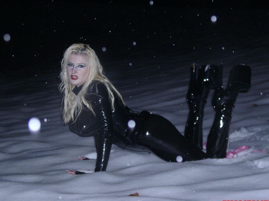 16P Seins en Caoutchouc Snow AngelLatex,Extérieur