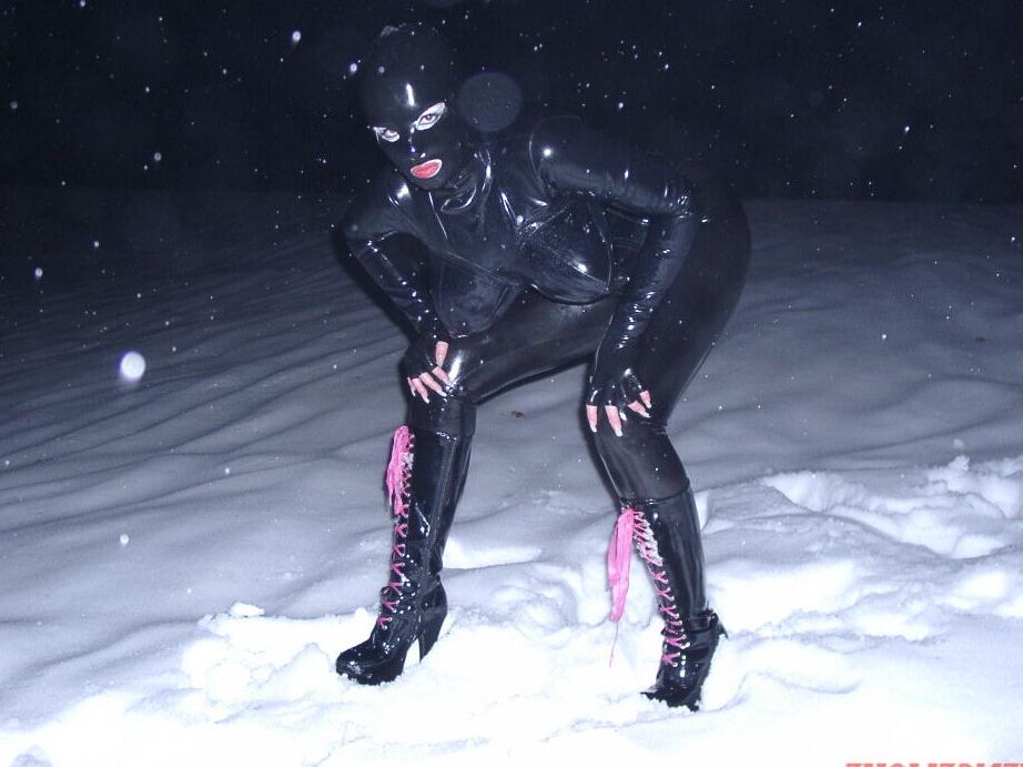 16P Seins en Caoutchouc Snow AngelLatex,Extérieur