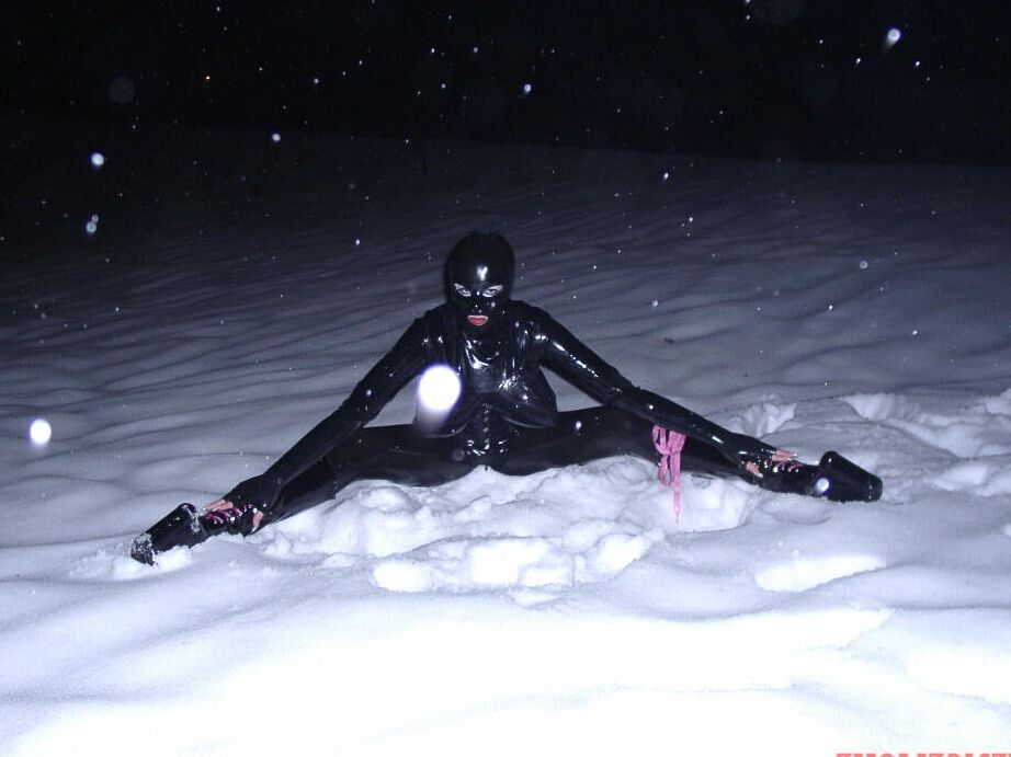 16P Seins en Caoutchouc Snow AngelLatex,Extérieur