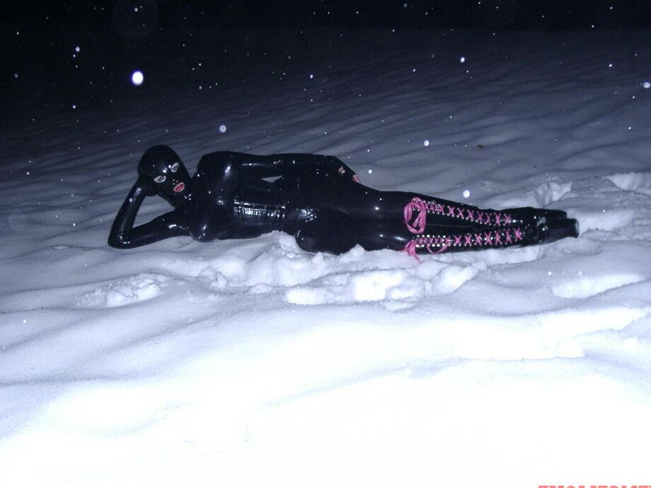 16P Seins en Caoutchouc Snow AngelLatex,Extérieur