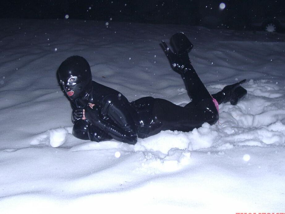 16P Seins en Caoutchouc Snow AngelLatex,Extérieur
