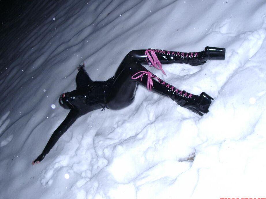 16P Seins en Caoutchouc Snow AngelLatex,Extérieur