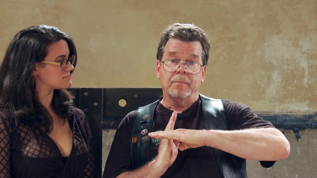 17P Penny Barber is tied up while her master is whipping her without mercy
