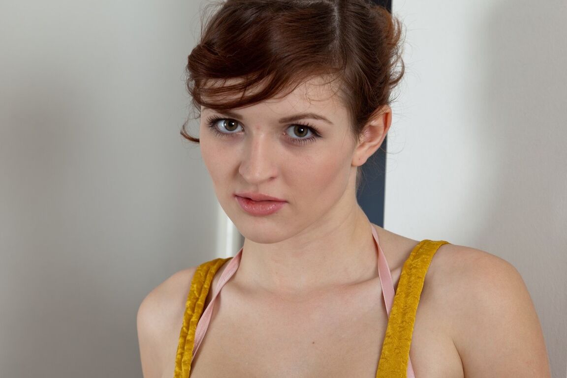 12P Horny party slut disrobes to show a hairy twat after getting drunk