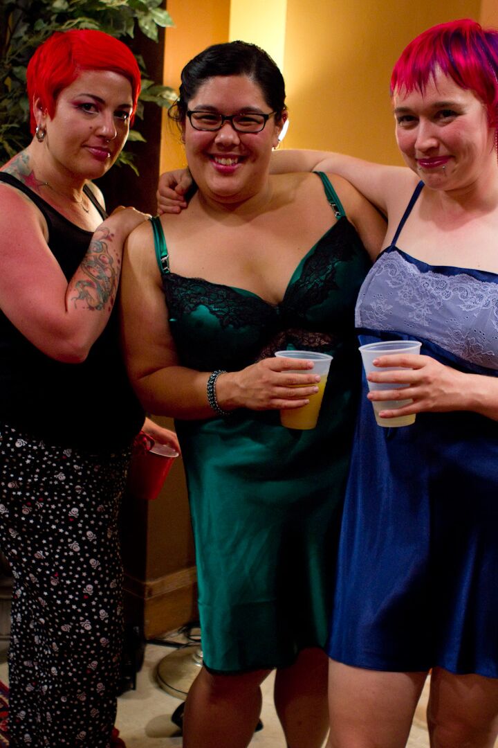 21P Playful femdoms torture and peg their slaveboys at a wild BDSM party