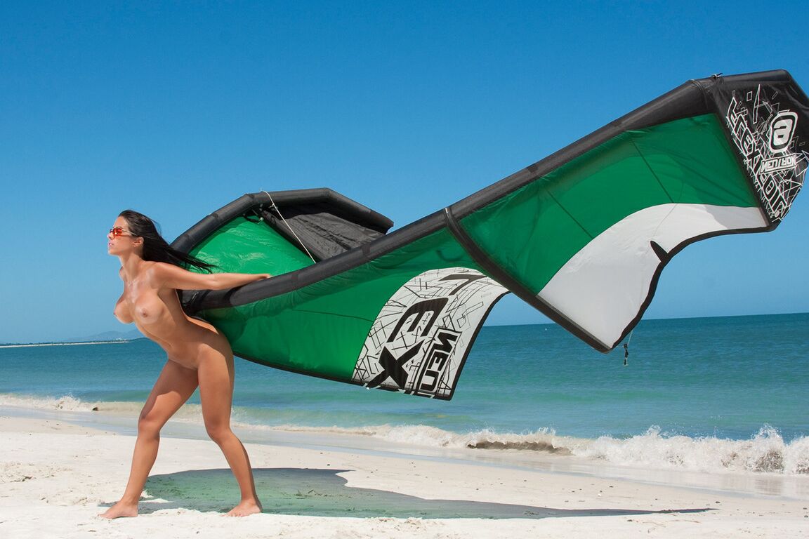14P Venezuelan bombshell Gabriela Rojas teasing on beach with her curvy body
