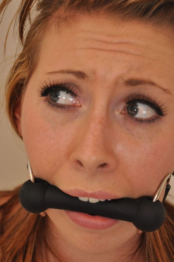 12P Slut Tied Virgin Emma brought to the office for her punishment