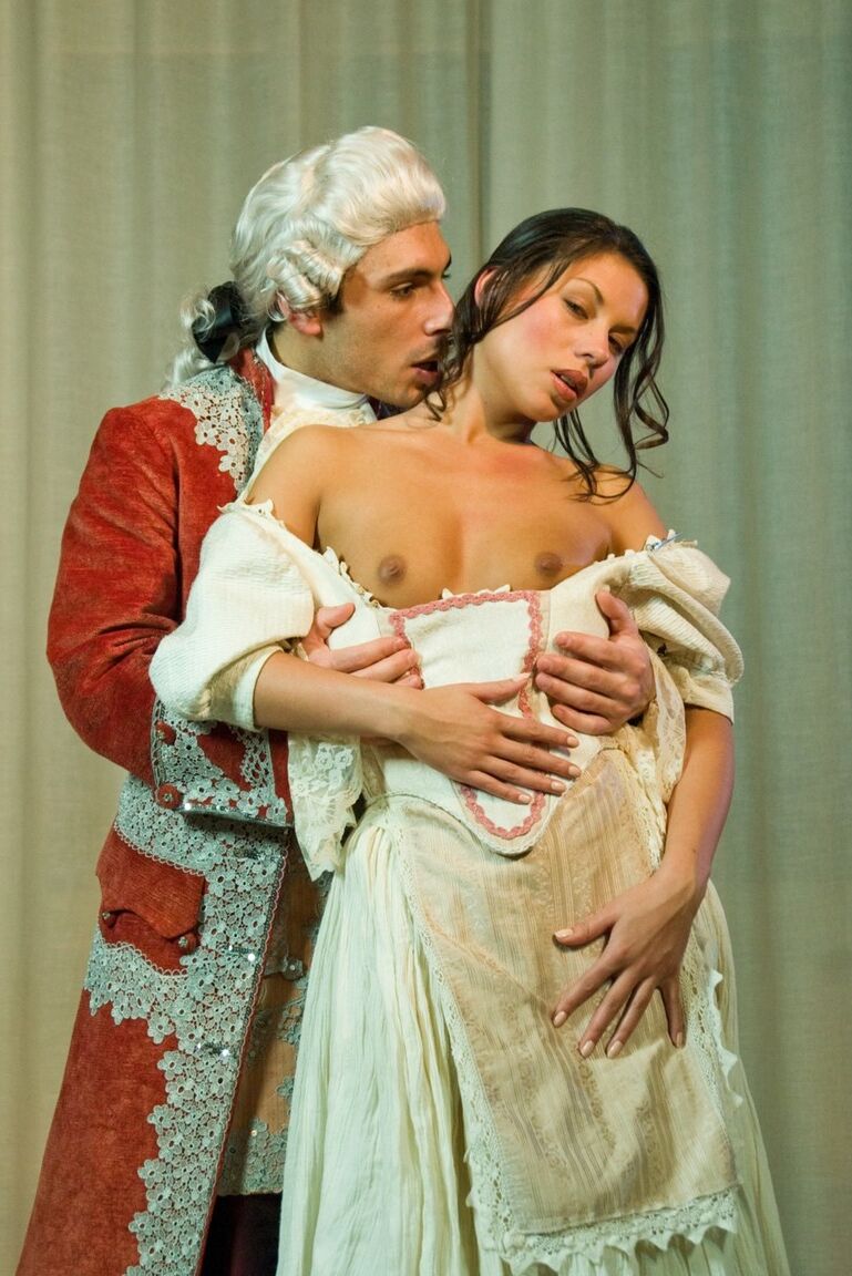 21P Young maid Vanessa May getting analized in a wild double penetration threesome