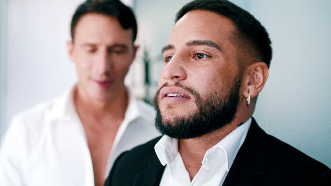 21P Gay Brock Banks fucks his hubby Vincent O Reilly & best man Reese Rideout