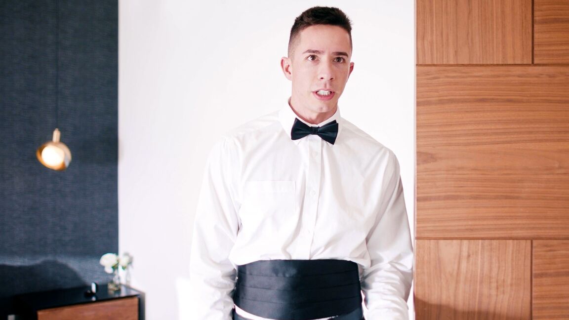 21P Gay Brock Banks fucks his hubby Vincent O Reilly & best man Reese Rideout