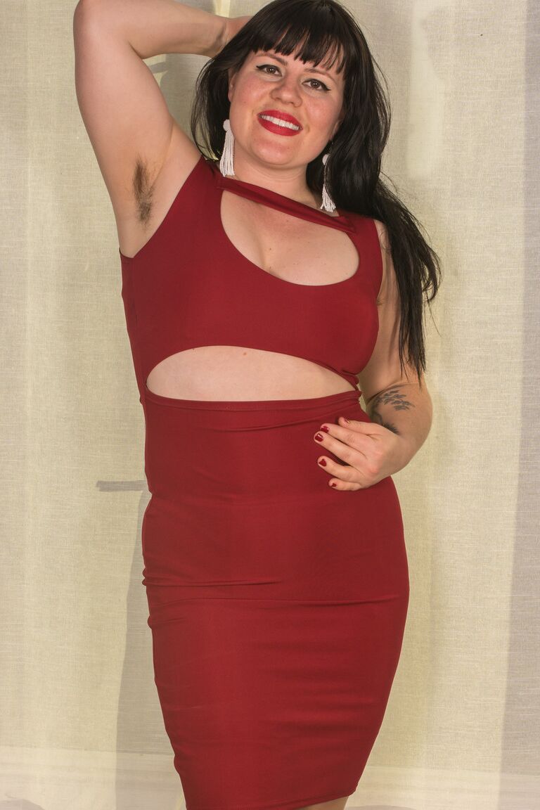 21P Arousing mature with a huge ass Olivia Rose undresses and poses in lingerie