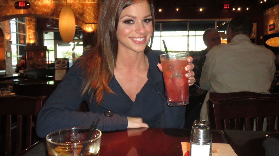 16P Beautiful brunette babe Brooklyn Chase strips and has fun with her boyfriend