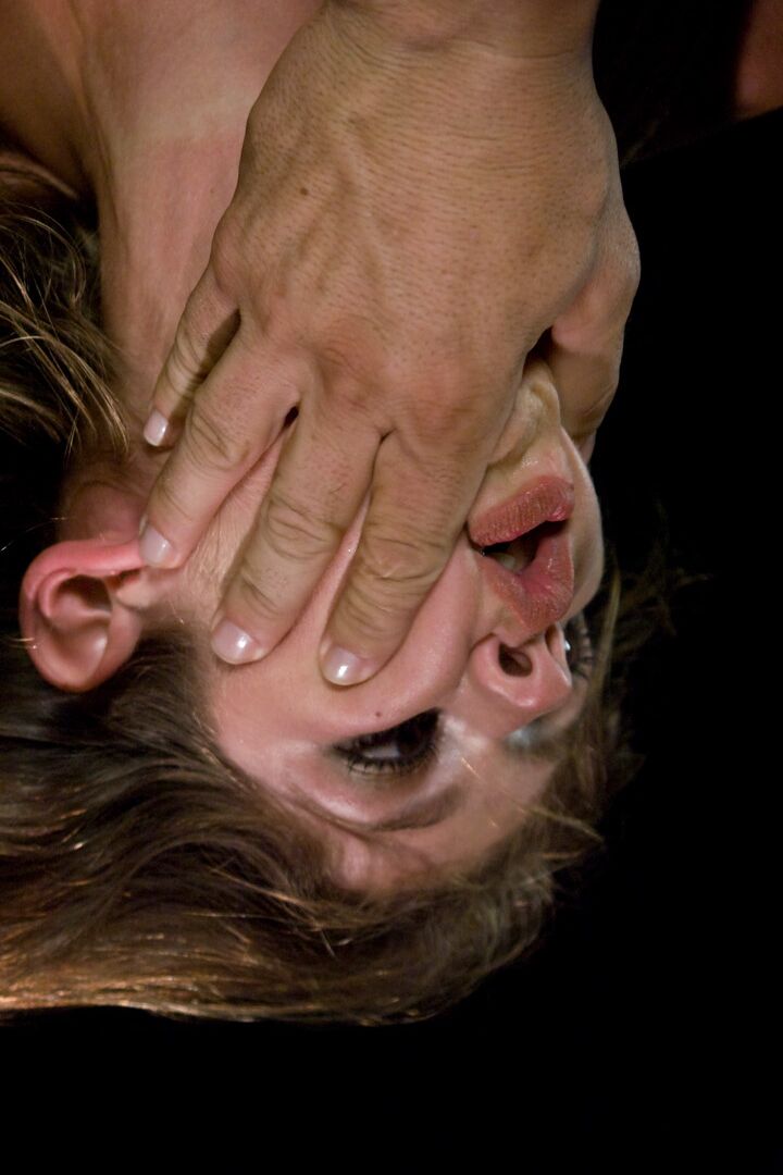 17P Felony experiences rope bondage while being pleasured by a sex toy
