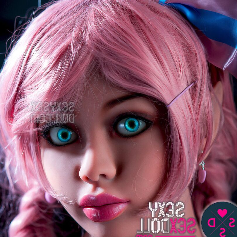 21P Boneca sexual elfa de cabelos rosa e olhos azuis, Ayla, revelando seus peitos enormes e suculentos