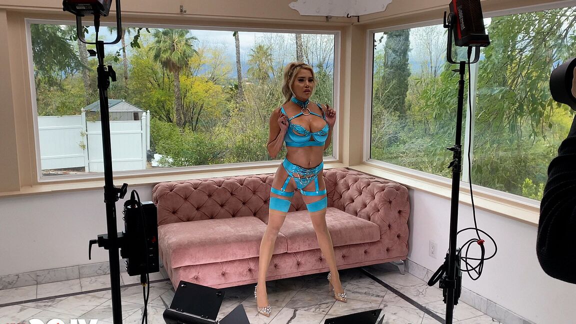 15P Caitlin's bubbly personality naturally comes out during her interview Her sexy